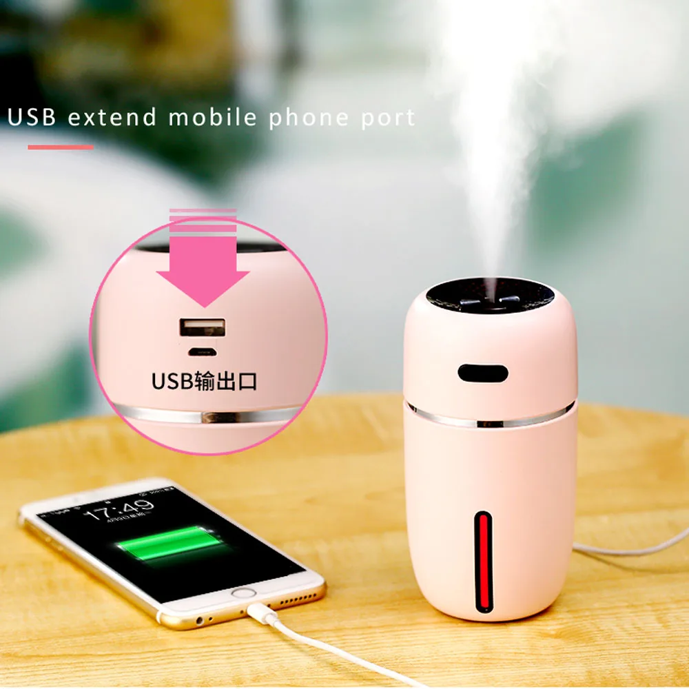 

DCONG 200ml USB Humidifier Diffuser Mini Aroma Diffuser Car Humidifier Aromatizador Para Carro Essential Oil Diffuser Ultrasonic