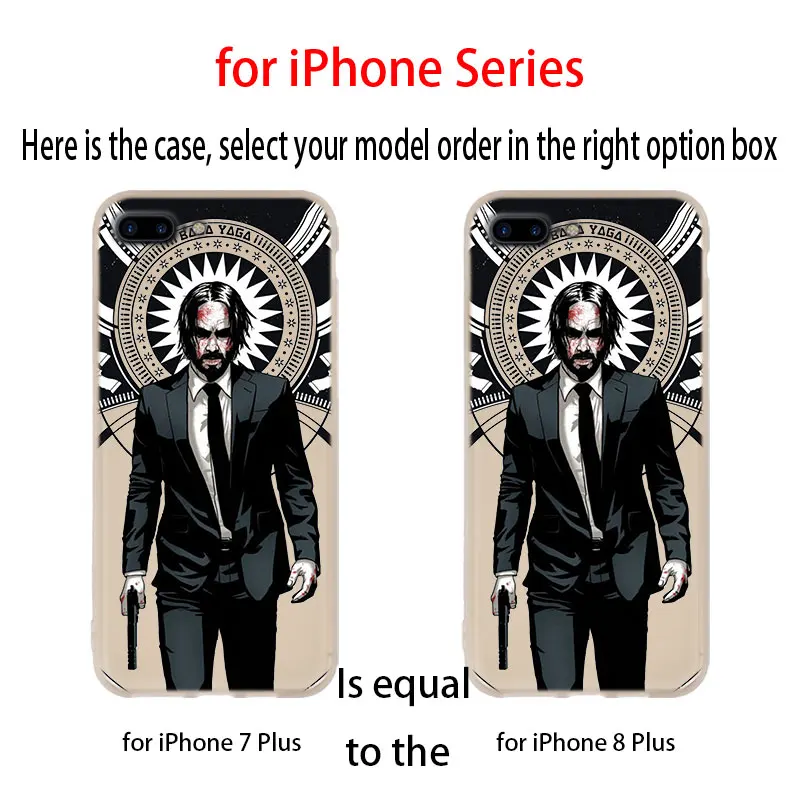 Новый чехол John Wick для iphone XS 11 Pro Max XR X 10 чехлы телефонов 7 8 plus 6s 5 4s|Бамперы| |