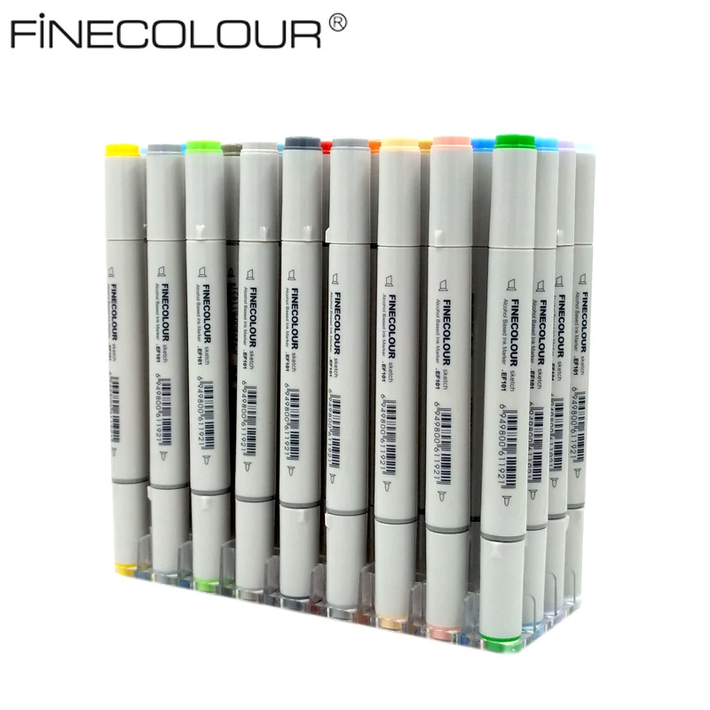

Sketch Color Marker Pen Finecolour Architecture Alcohol Based Art Markers 36 48 60 72 Colors set Manga Marker For Drawing