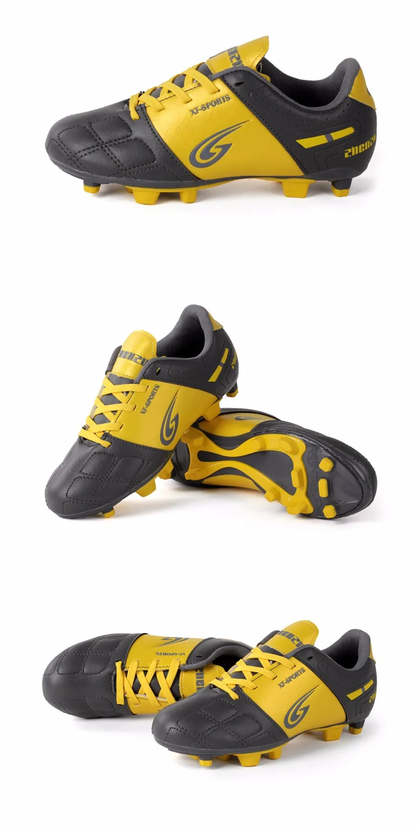 ZHENZU Superfly Football Boots Soccer Shoes Cleats Kids Teenagers chuteira futebol Training AG voetbalschoenen botas de futbol 3