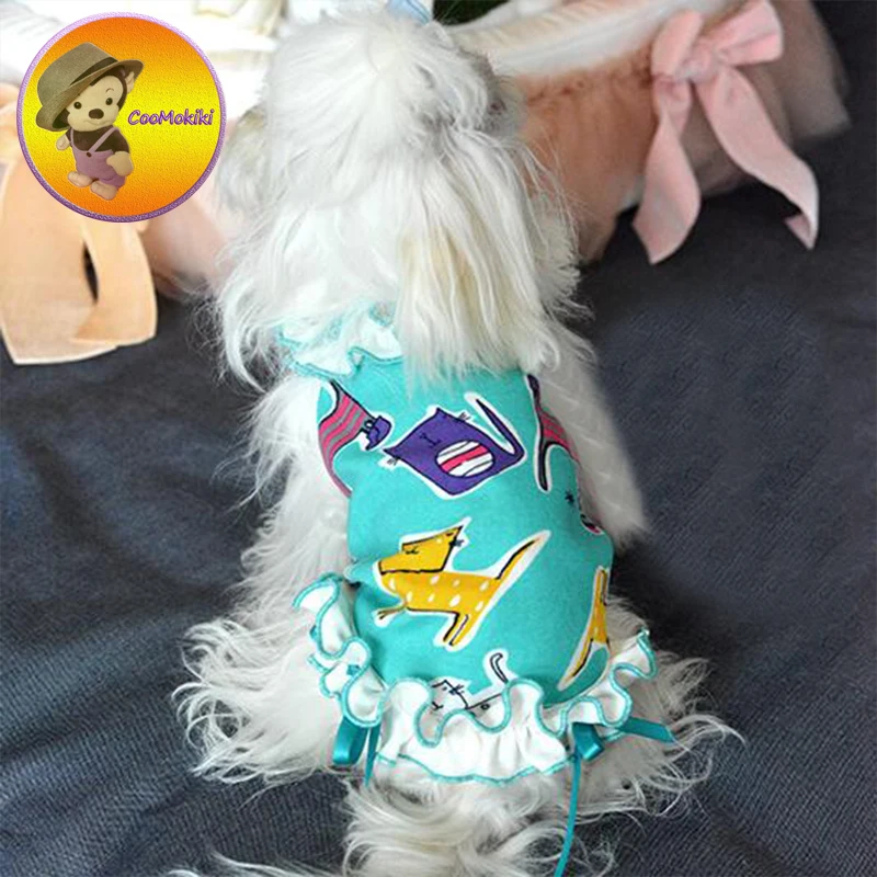 New Arrival Spring Summer Dog Dress Dresses Pet dot Skirt Skirts cat