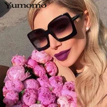 Винтажные Квадратные Солнцезащитные очки больших размеров, женские большие черные солнцезащитные очки с Т-образной оправой, роскошные брендовые дизайнерские солнцезащитные очки, модные очки