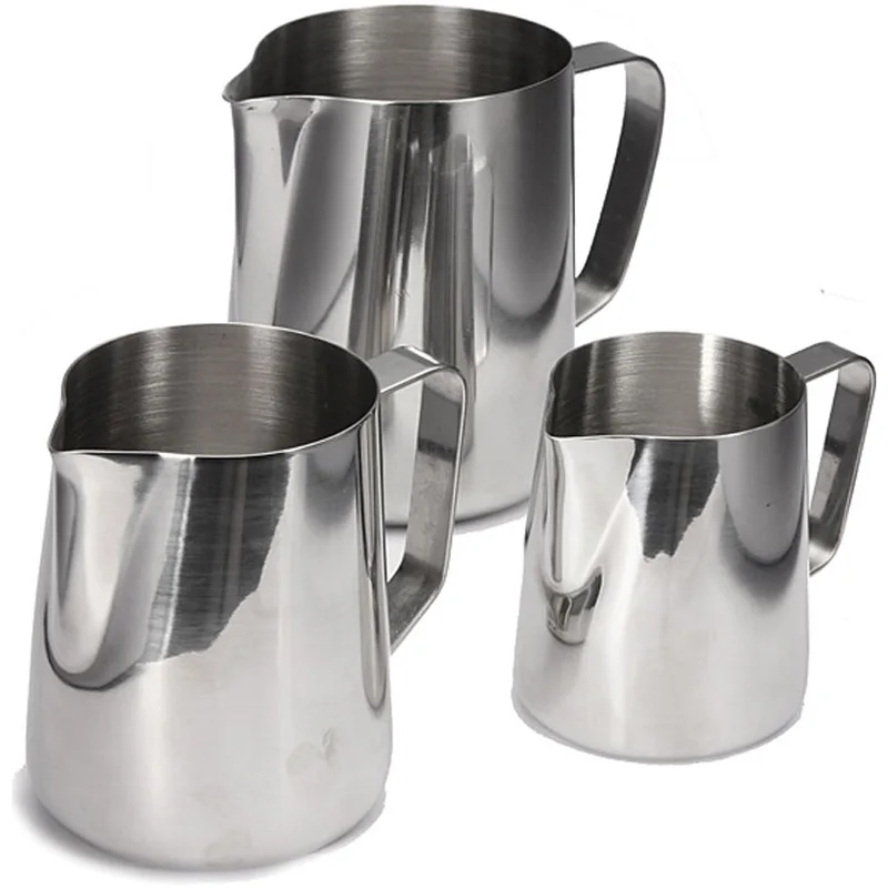 ستانلس ستيل كرافت القهوة مزبد الحليب اتيه إبريق إبريق مطبخ أدوات coffeeware إسبرسو 350/600/1000 ملليلتر ستانلس ستيل كرافت القهوة مزبد الحليب اتيه إبريق إبريق مطبخ أدوات coffeeware إسبرسو 350/600/1000 ملليلتر