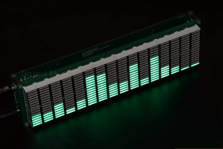 AK1616 HIFI DIY Level LED Music Spectrum Analyzer Audio Level VU Meter MP3 PC Amplifier Audio Indicator Speed Adjustable AGC Kit home theater amplifier