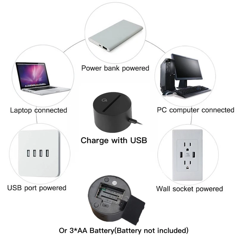 Мой герой Академии все возможно Рисунок USB 3D светодиодный ночной Светильник для мальчиков, для малышей и детей постарше, футболка подарки для костюмированной вечеринки по японскому аниме настольная лампа прикроватный