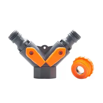 

1/2 inch 3/4 inch Y-shaped Faucet Diverter for Irrigation Agriculture Quick Connection Gardening Tools