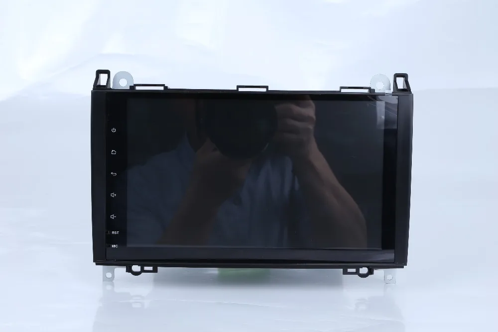 Discount 9" QUAD Core 1024*600 2 din car DVD Android 9.0 for Mercedes/benz B200 /Benz/Sprinter/B-class/W245/B170/W209/W169 Wifi GPS Radio 3