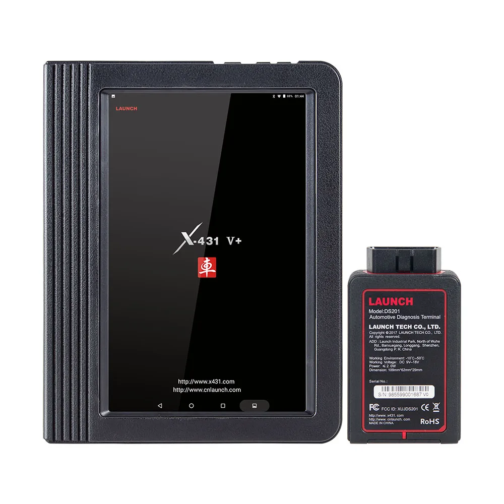 Launch X431 V+ PLUS 10,1 дюймов полная система OBD 2 диагностический инструмент поддержка wifi/BT для бензина/дизельного авто бесплатное обновление PK X431 PRO3