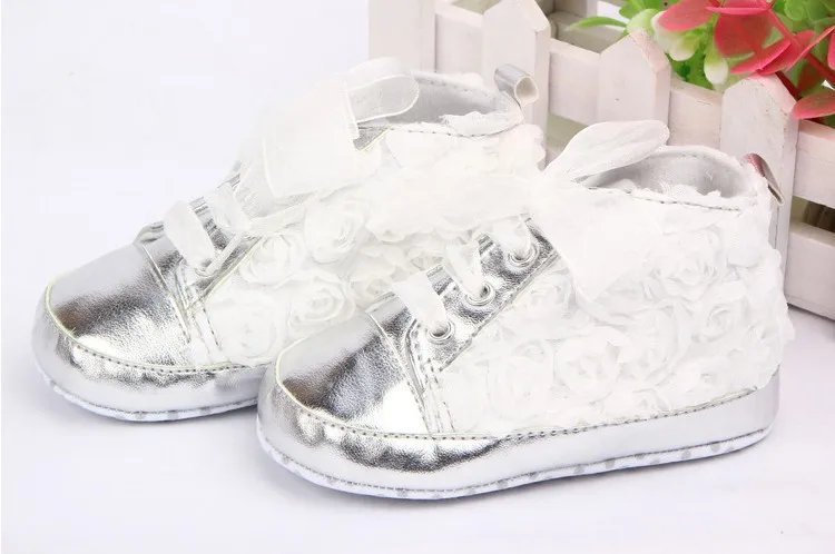 En primer lugar los caminantes bebé niños niño de zapatos de bebé Sapato Infantil niños Rosa flor suela suave zapatos de chica de nuevo En primer lugar los caminantes bebé niños niño de zapatos de bebé Sapato Infantil niños Rosa flor suela suave zapatos de chica de nuevo