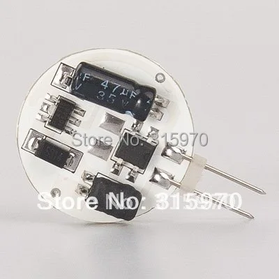 Бесплатная доставка 6 светодиодов SMD 5050 G4 светодиодная лампочка с круглой платой 1
