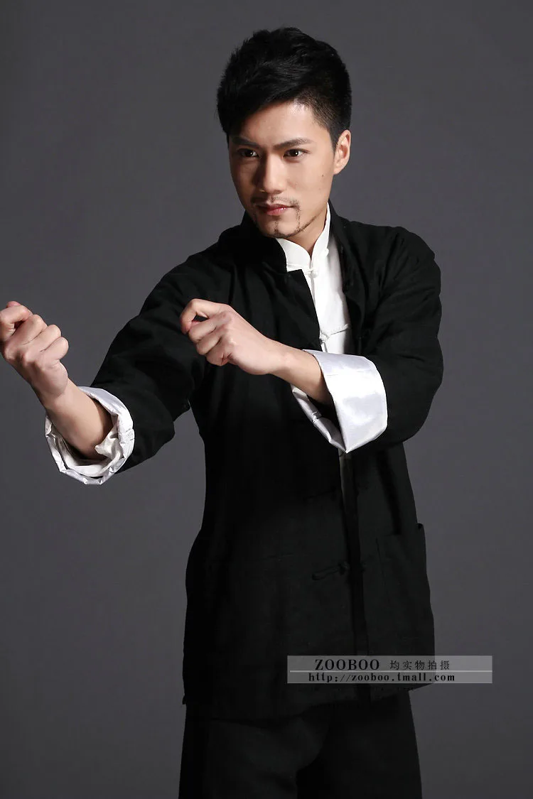 Классический китайский Костюм Танг кунг-фу костюмы Bruce Lee одежда Wing Chun тайцзи Тай Чи комплект одежды костюм для мужчин 2 шт./компл