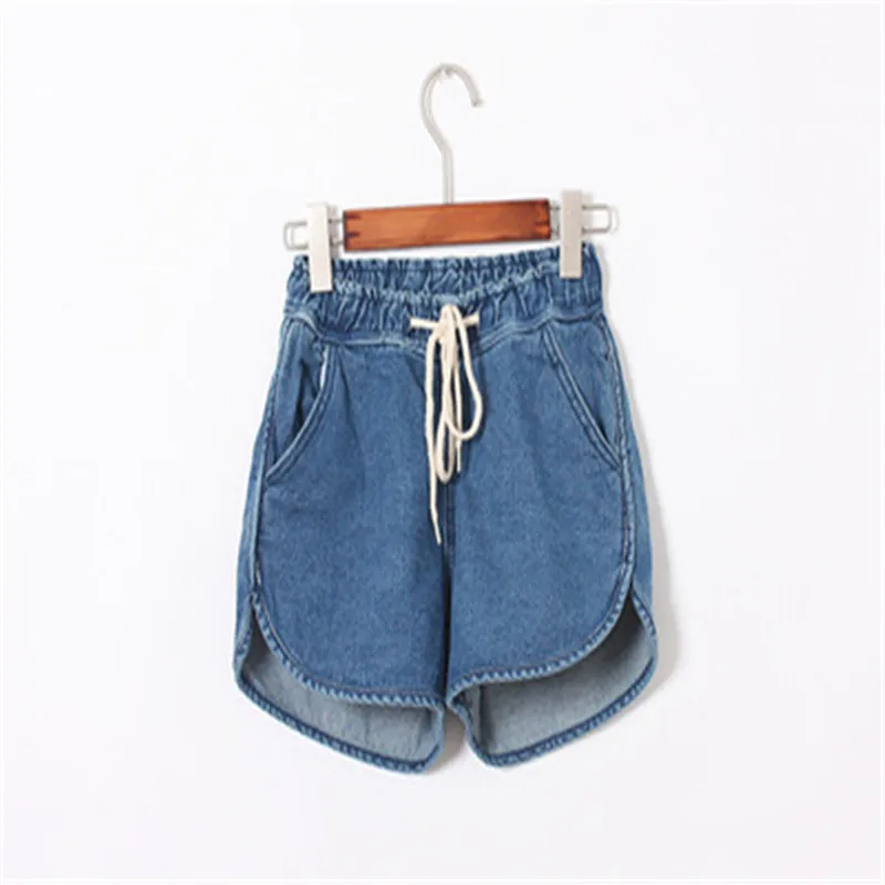 

Jeans shorts jeans women's wear new stretch waist for the summer of 2019