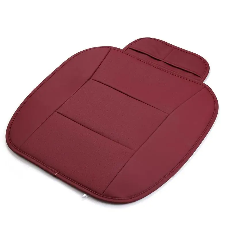 Универсальный чехол для автомобильных сидений дышащий коврик из искусственной кожи подушка для автомобильного стула высокое качество ручной работы из искусственной кожи коврик всесезонный