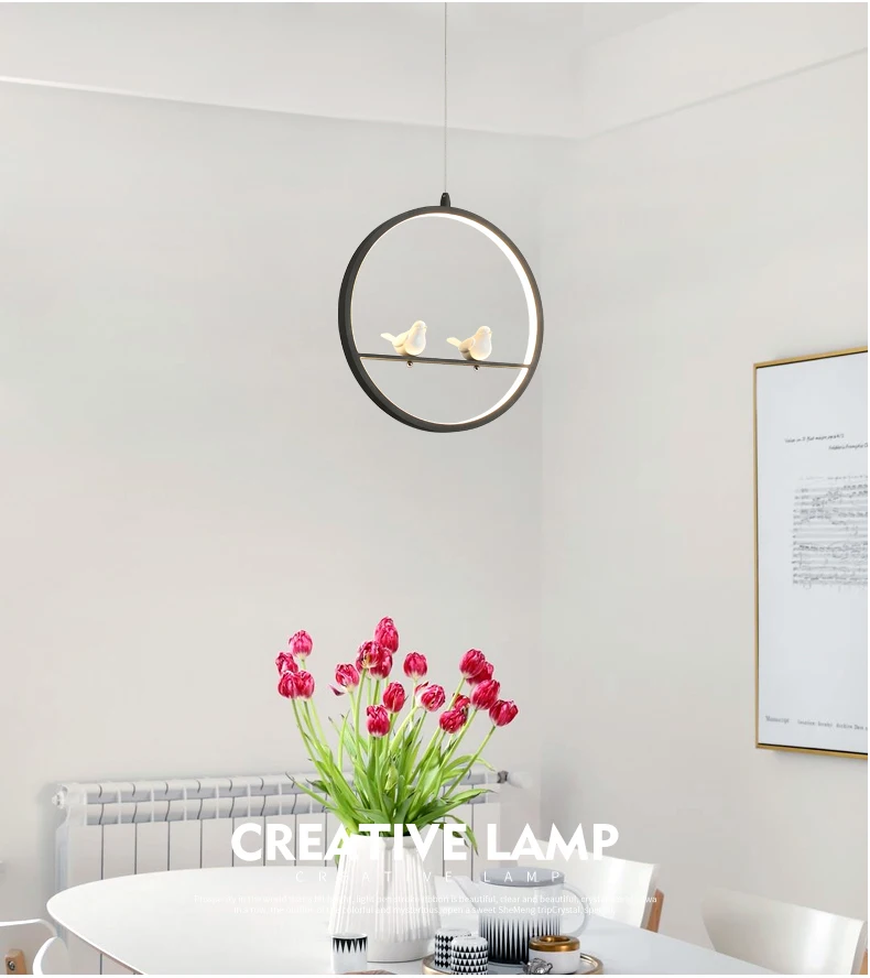 Nordic Lamps Modern Hanging Luminaria Lustre Led Suspension Luminaire 2