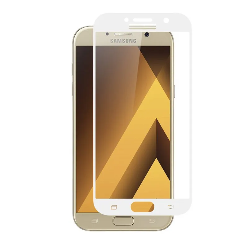 Для Samsung Galaxy A5 2017 закаленное стекло 9H 3D полное покрытие экрана Взрывозащищенная
