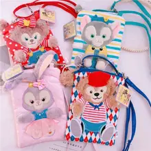 Мультфильм stelllalou плюшевые игрушки, забавные мягкие плюшевая сумка на плечо телефонные сумки для детей Рождественский подарок