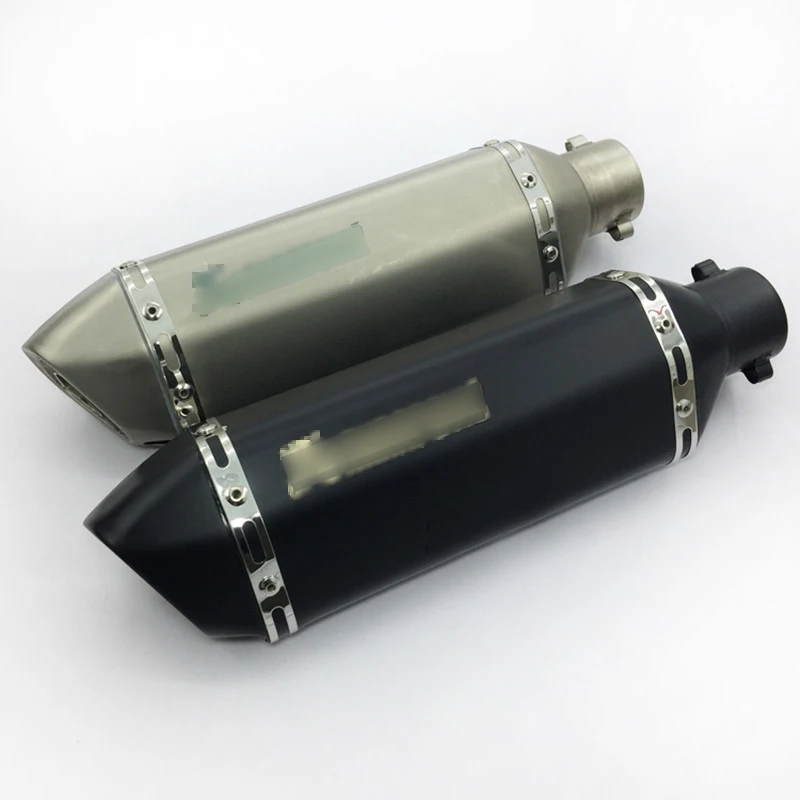 

38-51MM Universal Motorcycle Exhaust Muffler Tubes DB Killer Silencer With Laser Mark Sticker For Kawasaki Ninja Yongyuan 350