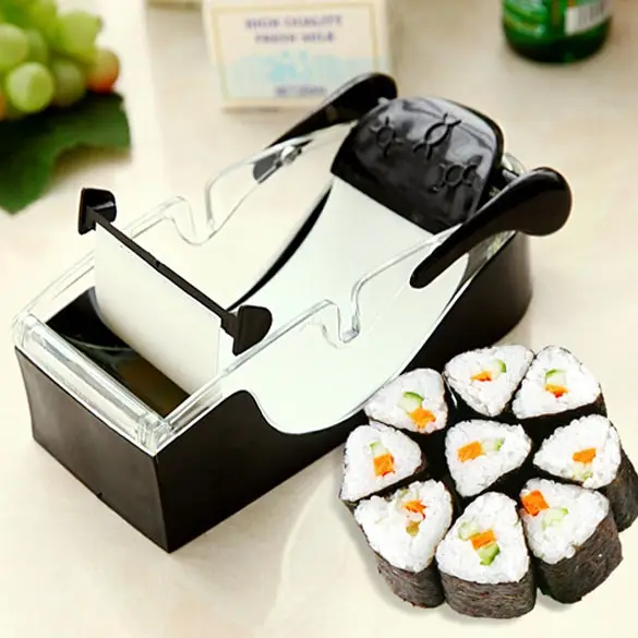 

Kitchen Sushi Roller Perfect Magic Roll Easy Sushi Maker Cutter Roller DIY kitchen accessories Perfect Magic Onigiri Roll Tool