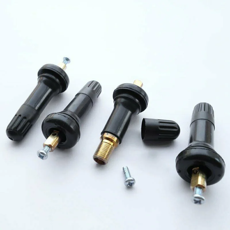 

For Buick Regal Valve Stems Accessories Snap-in Cap Tire Pressure Sensor Repair 4Pcs EPDM rubber + pure copper Useful