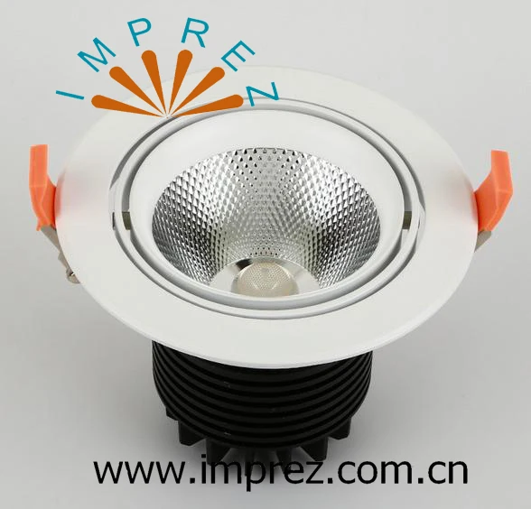 

free shipping 15W COB Recessed LED Downlight adjustable LED downlight 140*115mm LED Ceiling Lamp residential hotel usage