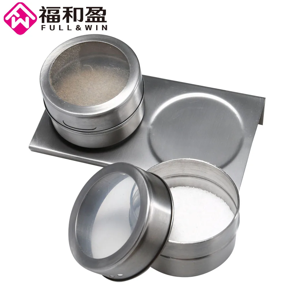 

2pcs a set Stainless Steel Cruet Condiment Spice Jars Set Salt and Pepper Shakers Seasoning Sprays Cooking Barbeque Tool