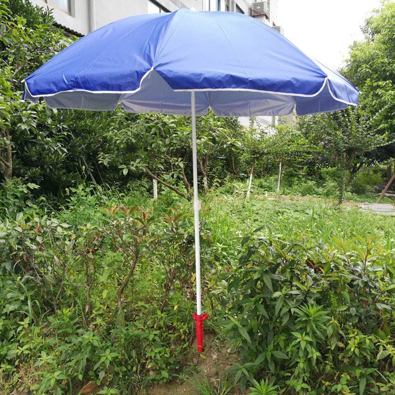 

Sun Beach Fishing Stand Rain Gear Garden Patio Parasol Ground Anchor Spike Umbrella Stretch Stand Holder 1 Pcs