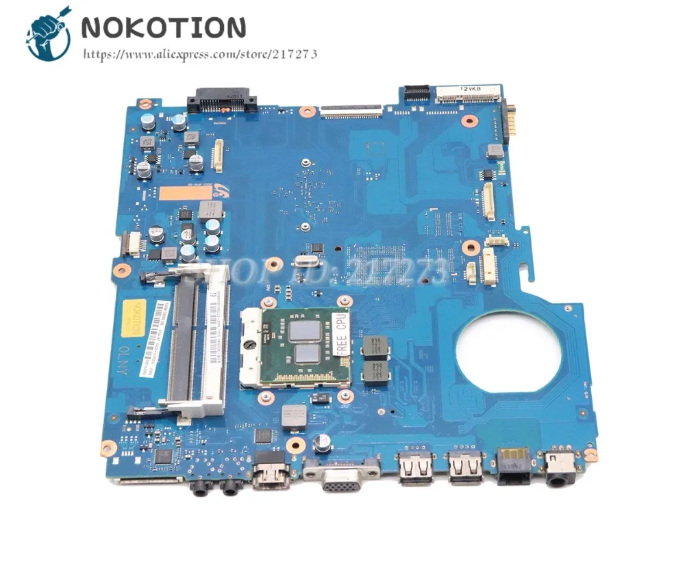 NOKOTION для samsung NP-RV411 RV411 Материнская плата ноутбука DDR3 Процессор BA92-07702A BA92-07702B BA41-01432A BA41-01433A BA41-01434A