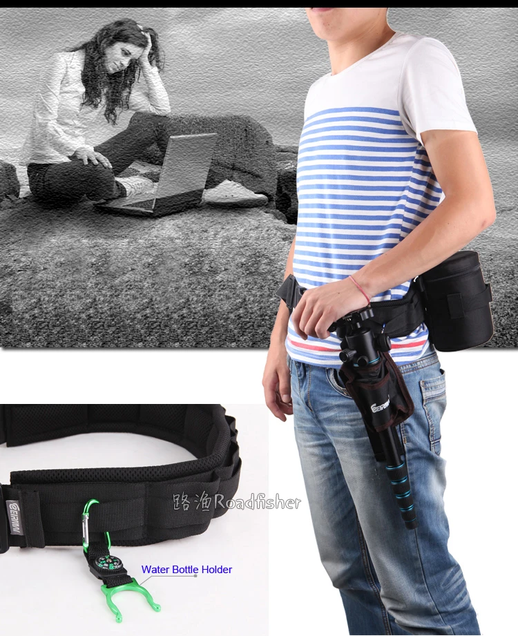 EMB-YAODAI Waist Belt for Camera Lens Case Bag-6