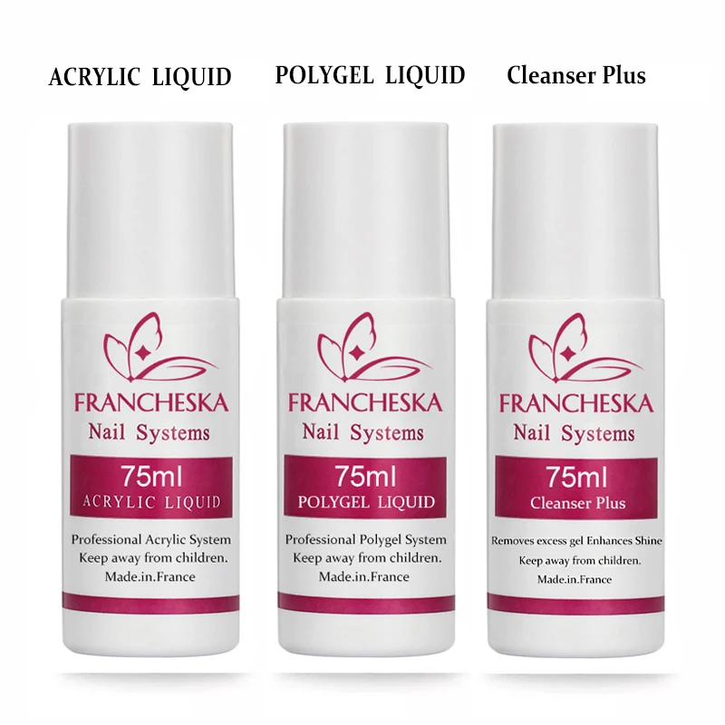 75ml acrylic powder liquid acryl nails acrylic liquid monomer unha acrilico acrylique acrylverf acryl vloeistof akrilik nail oje