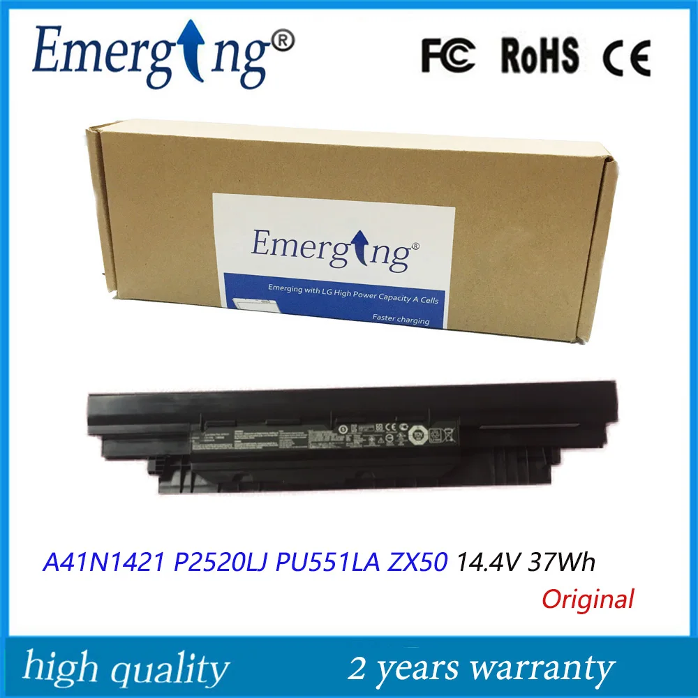 14 4 v 37WH новая Оригинальная фотовспышка A41N1421 P2520LJ PU551LA ZX50JX4200 | Компьютеры и офис