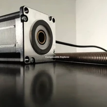 Шаговый двигатель Nema23 76 мм невыпадающий линейный шаговый