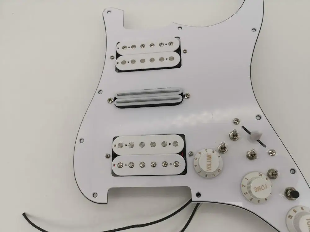 Stratocast гитарные звукосниматели Pickguard HSH Хамбакеры многофункциональные 20 Тон переключения, лучшие в мире