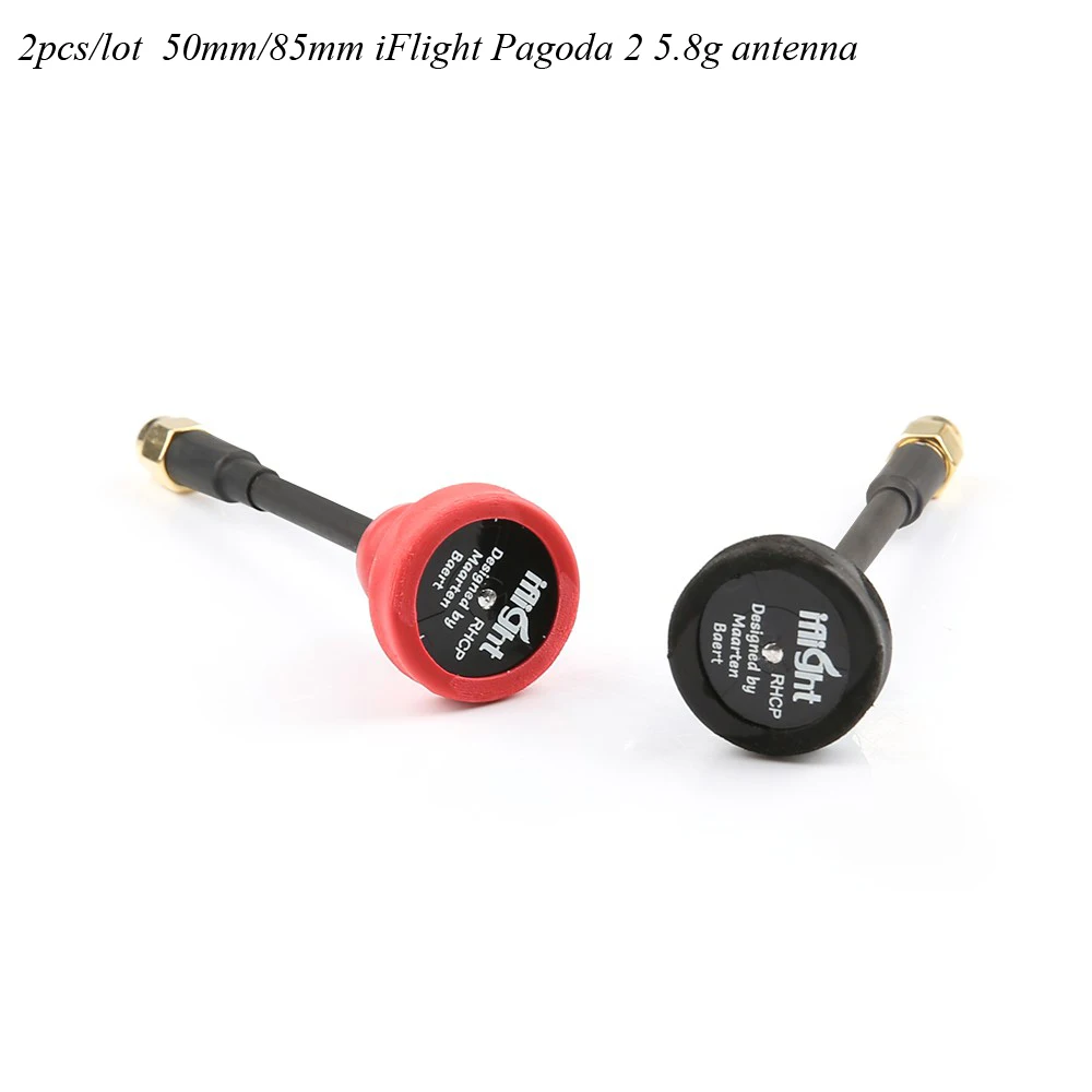 

2pcs 59MM Foxeer Lollipop 5.8G 2.3Dbi TX RX RHCP FPV Antenna SMA/RP-SMA compatible Foxeer Transmitter for FPV Racing Drone kit