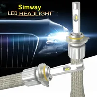 1 Set LED HB3 9005 Headlight bulbs Auto Lamp h11 led 6000k D2S D2H H4 H1 H7 H9 H27 880 for 55W 12v Auto projector lens lamp Bulb
