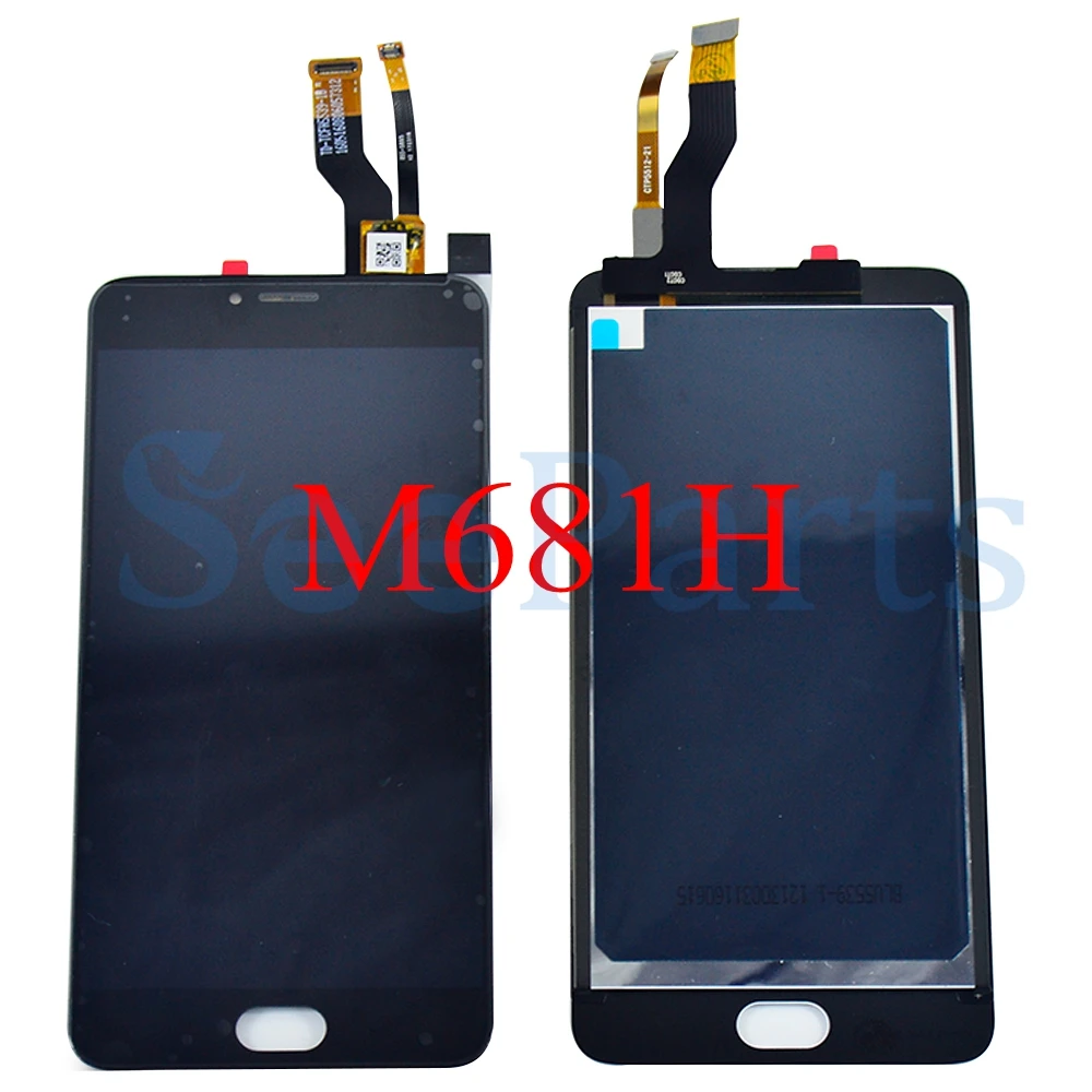 MEIZU M3 Note L681H LCD Display Touch Screen Digitizer Assembly Pantalla Replacement For 5.5 Meizu M681h LCD M3 NOTE Display   5