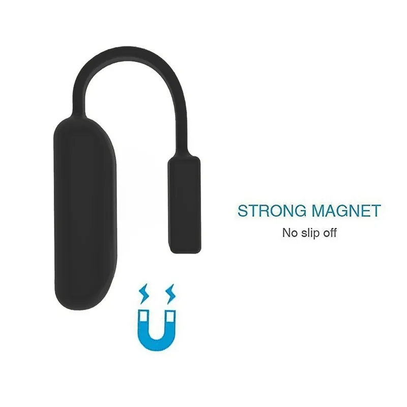 Clip de silicona-soporte magnético para Flex 2 tracker negro 
