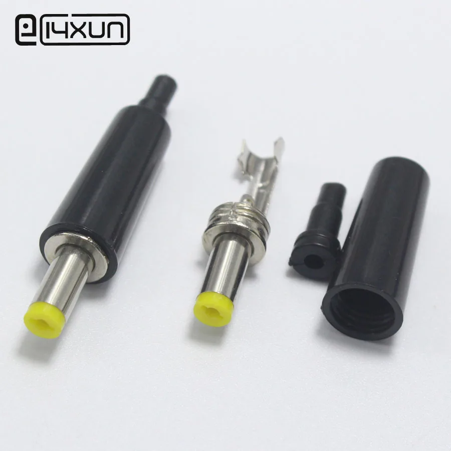

1pcs New Black 4.8*1.7mm DC Power Plug with Tail ABS 4.8mm x 1.7mm Male Plugs Connector DIY Repair Jack Audio Adapter