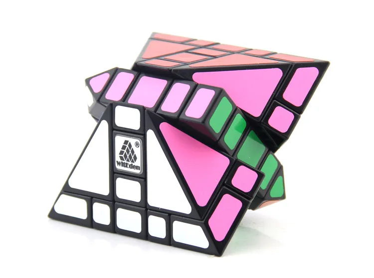 WitEden Octahedral mixup I Plus Cube Black speed cubing для коллекционеров Рождественский подарок Brithday Cubexyz