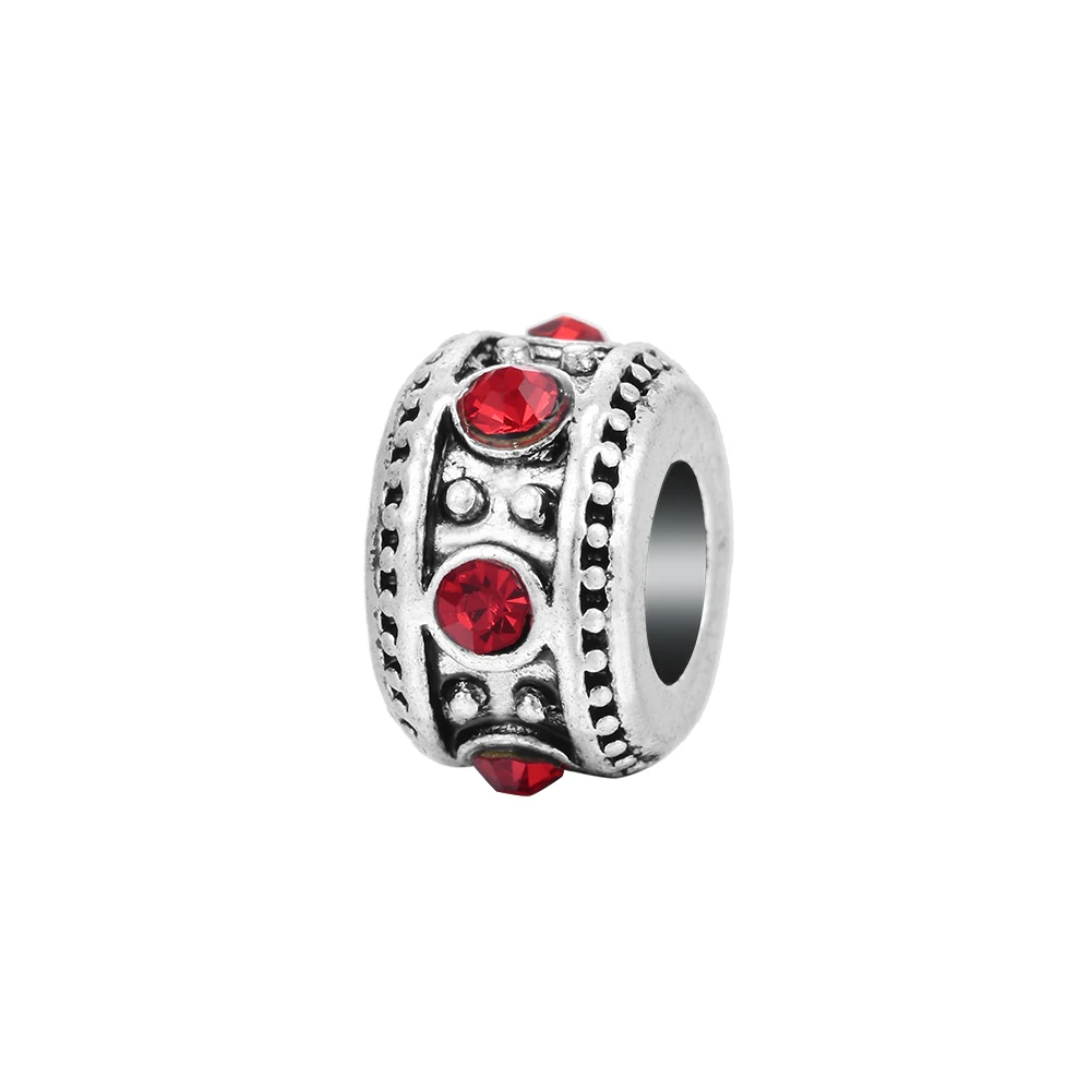 

Charms Bead Jewelry Round Shaped Crystal Design For Simple Dropshipping Hot Sale For Womens DIY Bracelets Charm Beads