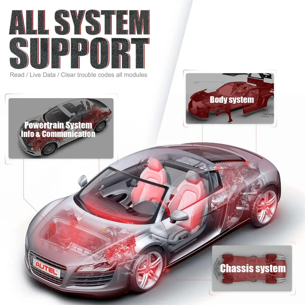 Autel MaxiPRO MP808K OBD2 сканер Авто Диагностический авто инструмент OBD Автомобильный scania
