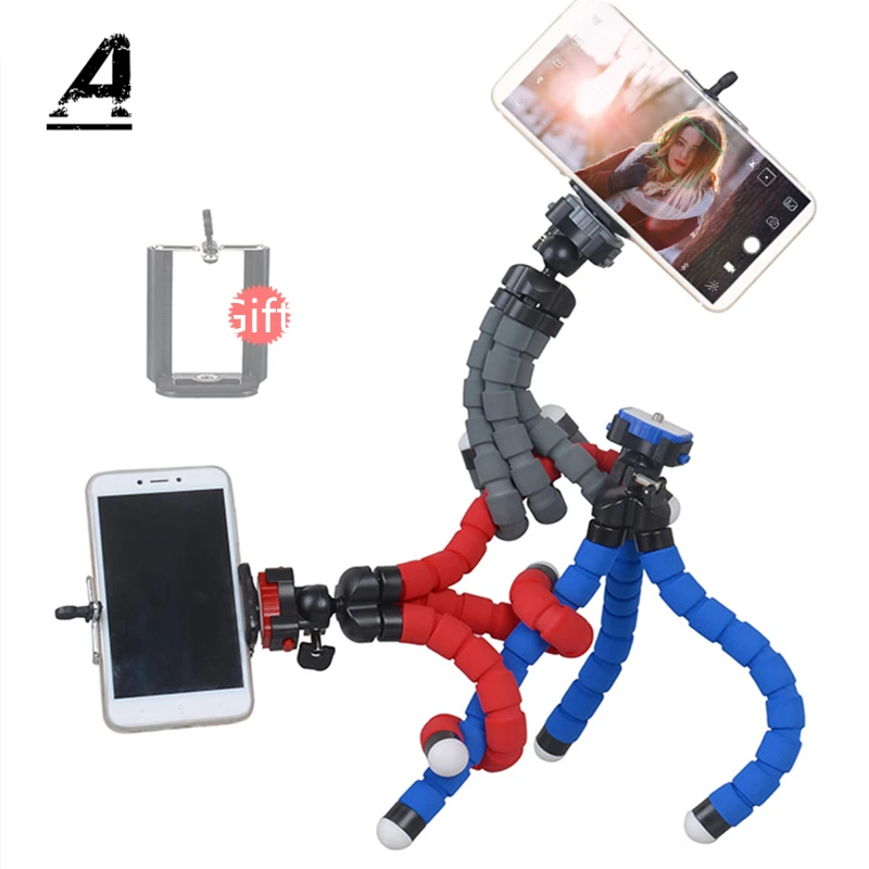 

Desktop Octopus Mini Tripod Selfie Tripod for Phone Stand Camera SLR Bracket Monopod Holder for Your Mobile Phone Selfie