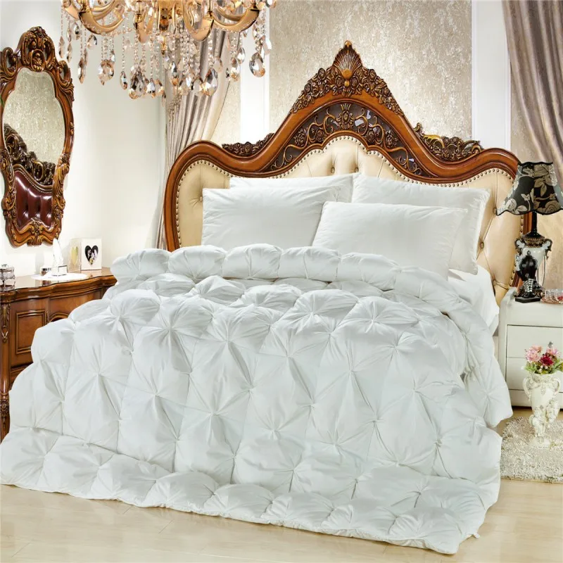 

95% White Duck Down Winter Thick Comforter Quilt