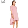 dotfashion качели танк женщины платья летний стиль 2016 новое поступление свободного покроя без рукавов экипажа шеи сдвиг короткое платье dotfashion качели танк женщины платья летний стиль 2016 новое поступление свободного покроя без рукавов экипажа шеи сдвиг короткое платье