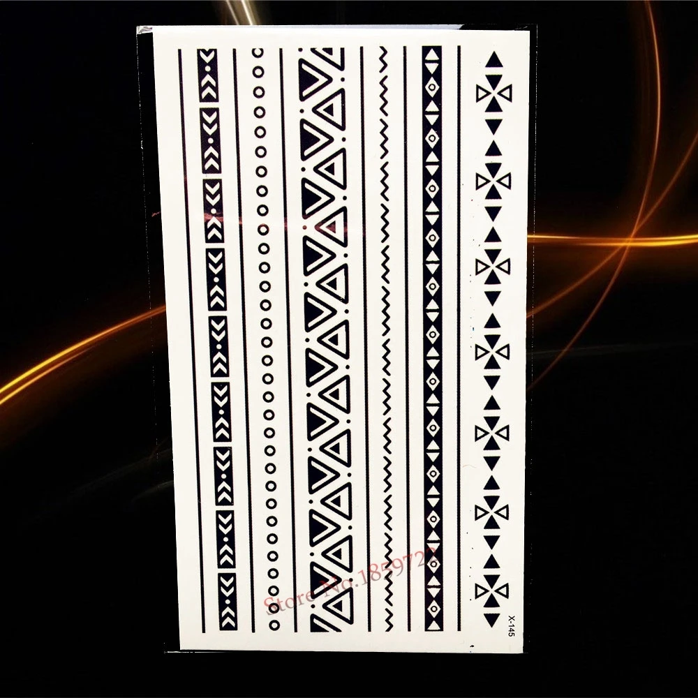 1 шт. 3D кота собаки Henna с рисунком черепа flash поддельные татуировки Дети Body Art