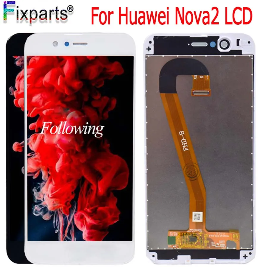 

5.0'' For Huawei Nova 2 LCD Display Touch Screen Digitizer Replacement Parts For Huawei Nova 2 LCD PIC-AL00 PIC-TL00