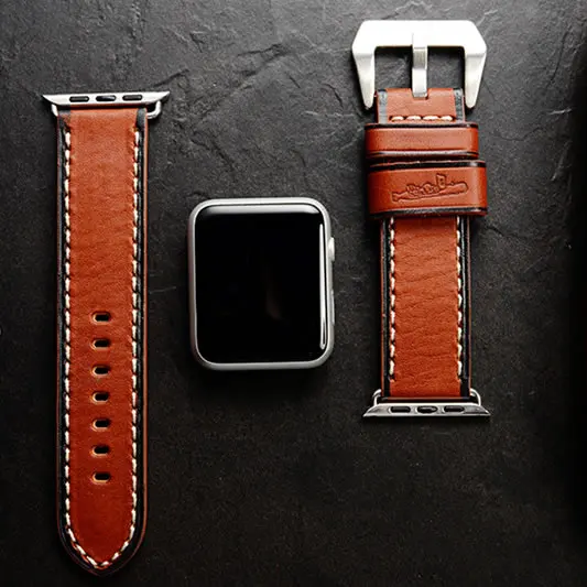 Ремешок для часов apple watch series 1 2 3 из натуральной кожи|leather band strap|strap for watchwatch strap |