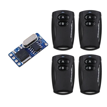 

DC 3.7V 4.5V 5V 6V 7.4V 9V 12V Access Control System Automatic Door Micro Mini Remote Control Switch with Small Receiver 315MHZ