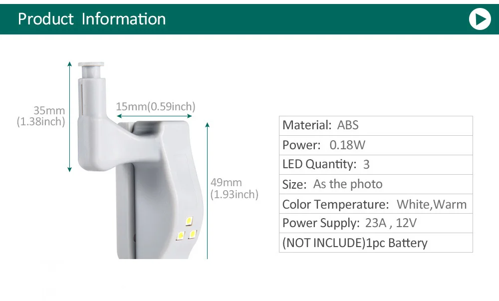 2 шт. шарнирный светодиодный светильник с датчиком s под шкаф светильник s внутренняя дверная петля светодиодный светильник шкаф ночной Светильник s теплый белый