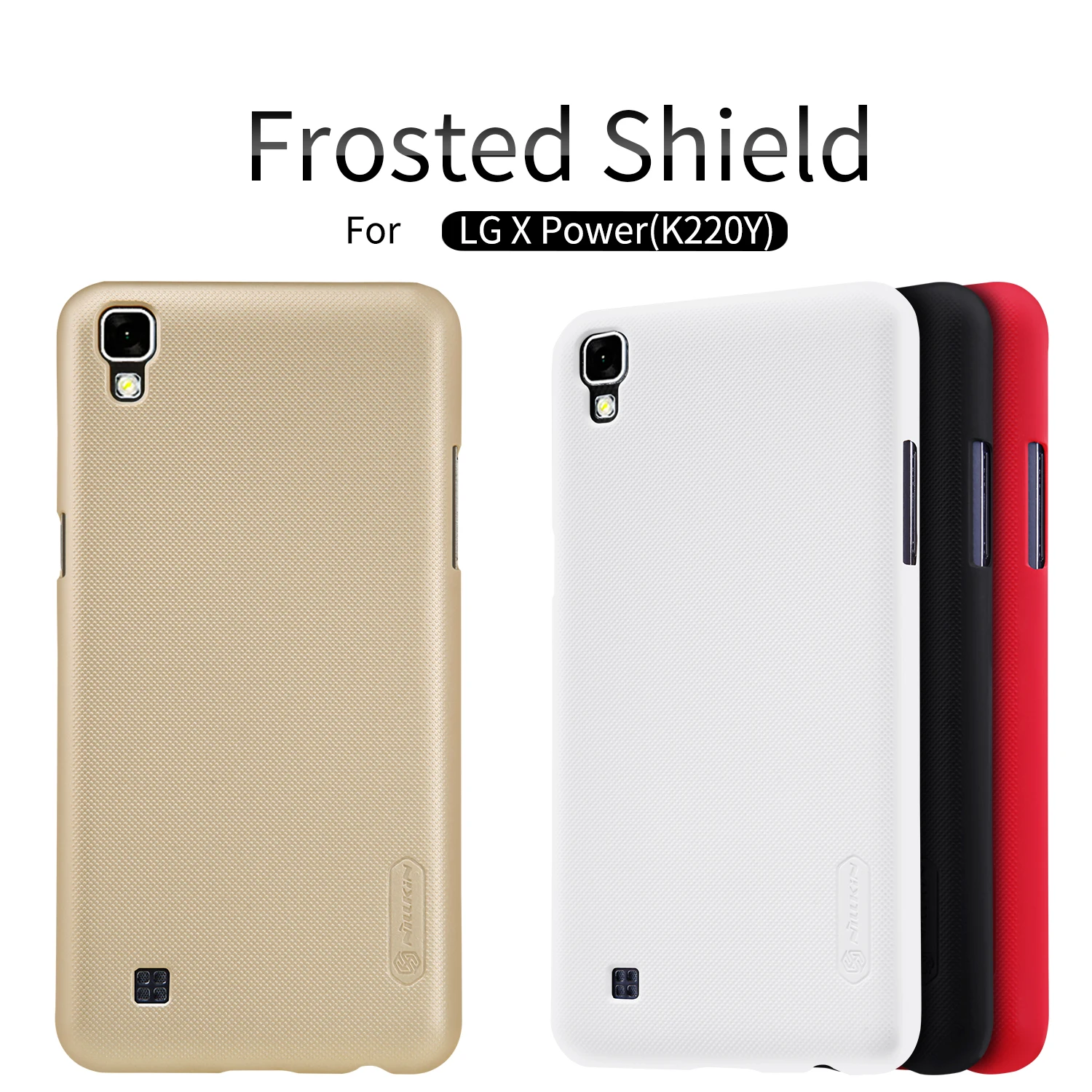 

Nillkin For LG X Power K210 K220 K220ds k220y Case Case Frosted Shield Back Cover Hight Quality Hard Case