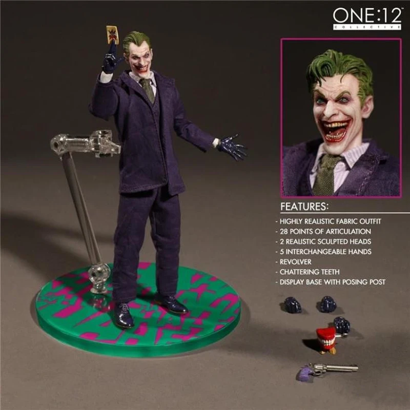 Batman Joker Real Clothes Version Figure The Joker PVC Action Figure Toy Brinquedos Christmas Gift (5)